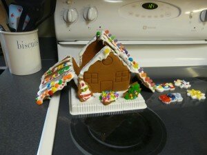 Falling apart house