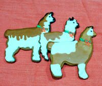 gingerbread llama